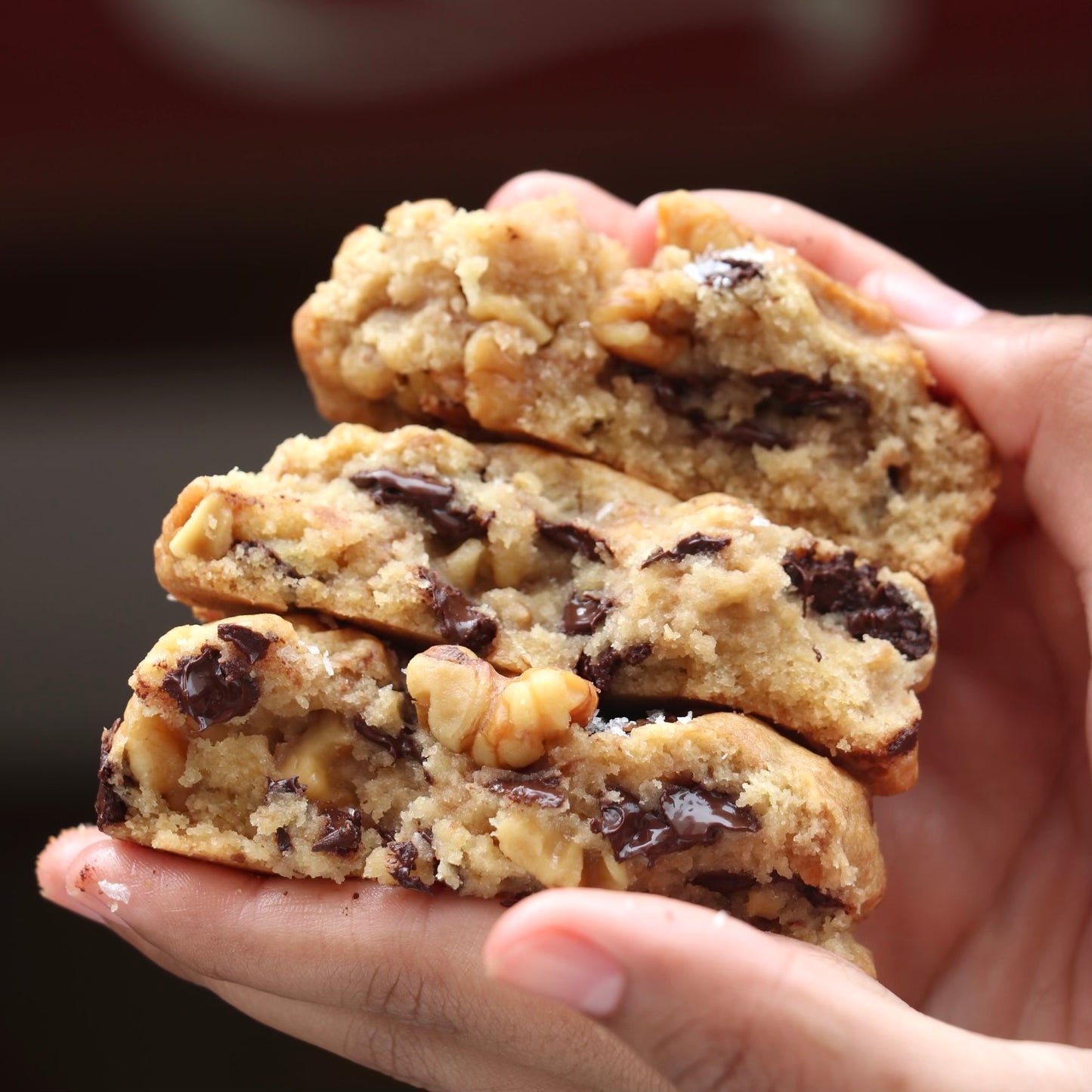 Sea Salt Choc Chip Walnuts
