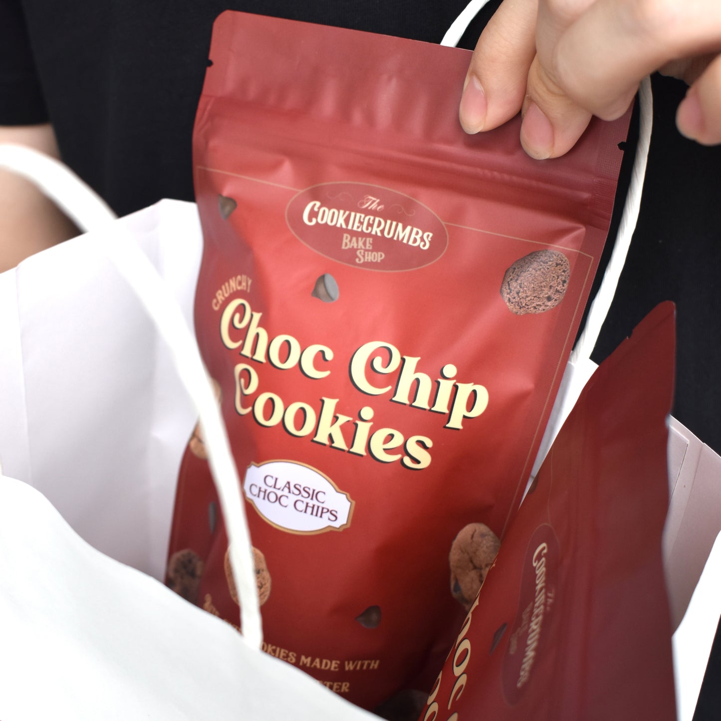 Double Chocolate Crunchy Choc Chip Cookie Bites 100g
