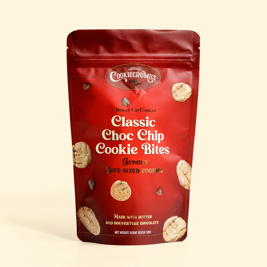 Classic Crunchy Chocolate Chip Cookie Bites 100g