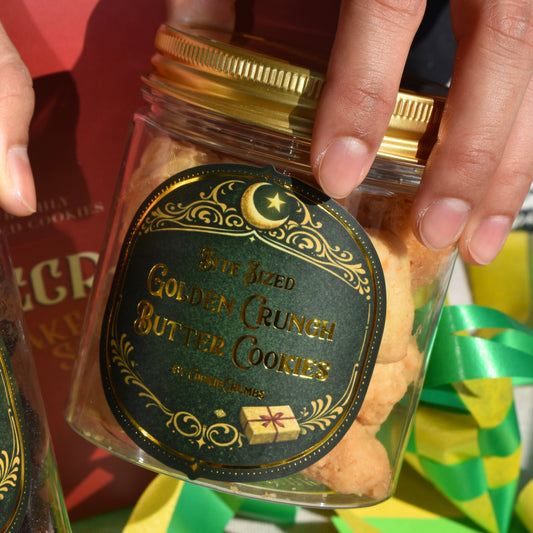 Golden Butter Crunch Cookie Bites (150g/bottle)
