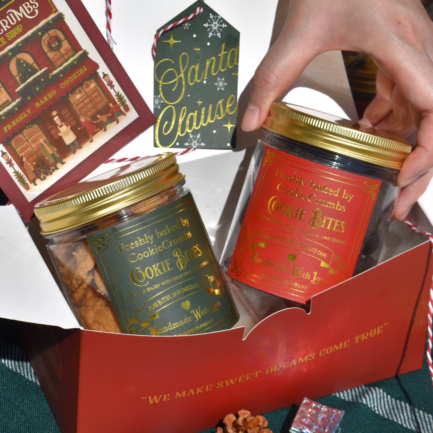 (PRE-ORDER) Christmas Cookie Bites Box🎄