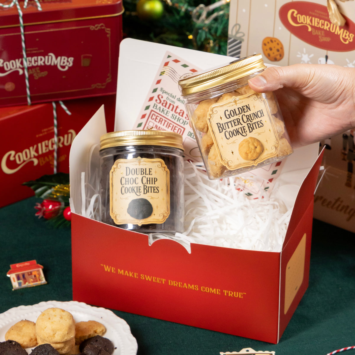 Christmas Cookie Bites Box 🎄